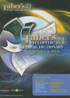Taber's Cyclopedic Medical Dictionary for PDA, Web & Wireless on CD Unbound Med 0803621906 Book Cover