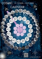 Cosmic Calendar Cosmofortuna: 2027/2028 3695751665 Book Cover