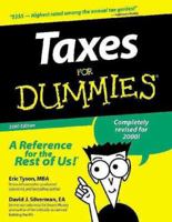 Taxes for Dummies: 2000 Edition 0764552066 Book Cover