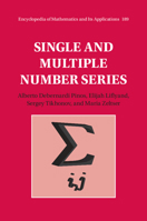 Single and Multiple Number Series (Encyclopedia of Mathematics and its Applications, Series Number 189) 1009562991 Book Cover