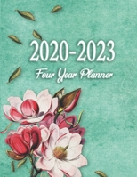 2020-2023 Four Year Planner: Four Year Organizer and Calendar with Phone Book, Password Log & Notebook - Four Year Agenda / size: 8.5” x 11” 166081930X Book Cover