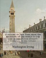 Knickerbocker's History of New York B00085RNNO Book Cover