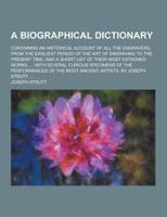 The Biographical Dictionary 117526931X Book Cover