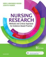 Nursing Research: Methods and Critical Appraisal for Evidence-Based Practice 0323100864 Book Cover