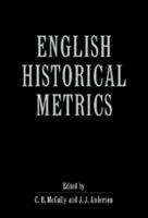 English Historical Metrics 0521026288 Book Cover