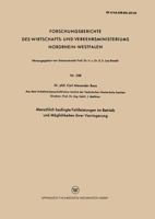 Menschlich Bedingte Fehlleistungen Im Betrieb Und Moglichkeiten Ihrer Verringerung 3663007847 Book Cover