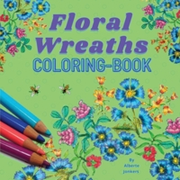 Floral Wreaths Coloringbook 9083266818 Book Cover