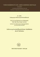 Umformung Kunststoffbeschichteter Stahlbleche Durch Tiefziehen 3531026909 Book Cover