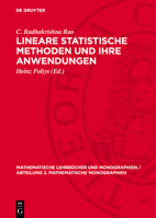Lineare Statistische Methoden Und Ihre Anwendungen 3112706684 Book Cover