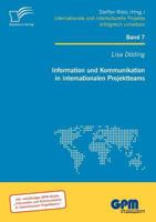 Information und Kommunikation in internationalen Projektteams 3842861109 Book Cover