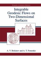 Integrable Geodesic Flows on Two-Dimensional Surfaces 0306110652 Book Cover