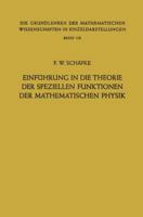 Einführung in die Theorie der Speziellen Funktionen der Mathematischen Physik (Grundlehren der mathematischen Wissenschaften) 3540029850 Book Cover