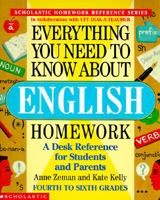 Everything You Need To Know About English Homework (Everything You Need To Know..) 0590493612 Book Cover