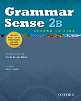 Grammar Sense 2b Student Book with Online Practice Access Code Card 0194489159 Book Cover