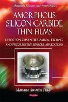 Amorphous Silicon Carbide Thin Films 1613247745 Book Cover