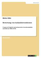 Bewertung Von Auslandsinvestitionen 3640608194 Book Cover