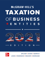 McGraw-Hill's Taxation of Business Entities 2021 Edition 1260432971 Book Cover