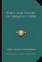 Poets and Poetry of Vermont 1275677223 Book Cover