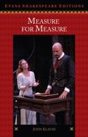 Measure for Measure: Evans Shakespeare Edition 0495911216 Book Cover