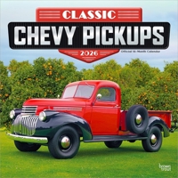 Classic Chevy Pickups Official 2026 12 X 24 Inch (Hanging) Monthly Square Wall Calendar Foil Stamped Cover Plastic-Free B0DYLD8MTJ Book Cover