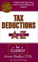 Tax Deductions A to Z for Clergy (Tax Deductions A to Z series) 1933672137 Book Cover