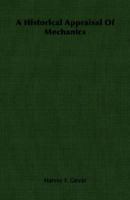 A Historical Appraisal of Mechanics 1378964853 Book Cover
