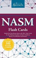 Nasm Personal Training Flash Cards: Nasm Test Prep Review Book with 300+ Flash Cards for the National Academy of Sports Medicine Board of Certification Examination 1635302048 Book Cover