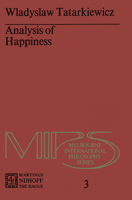 Analysis of Happiness 9401013829 Book Cover