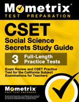 CSET Social Science Secrets Study Guide - Exam Review and CSET Practice Test for the California Subject Examinations for Teachers [2nd Edition] 1516722108 Book Cover