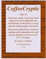 CoffeeCryptic Vol. IV 1534833382 Book Cover