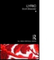 Lyric (New Critical Idiom) 0415319560 Book Cover