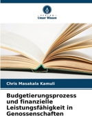 Budgetierungsprozess und finanzielle Leistungsfähigkeit in Genossenschaften (German Edition) 6208087945 Book Cover