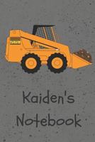 Kaiden's Notebook 1793034052 Book Cover