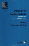 Durability of Building Sealants 0419210709 Book Cover