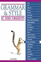Grammar and Style at Your Fingertips 1592576575 Book Cover