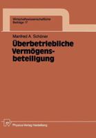 Überbetriebliche Vermögensbeteiligung 3790804460 Book Cover