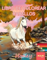 Libro de colorear caballos: Libro de colorear antiestrés 3948672091 Book Cover