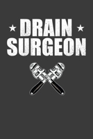Drain Surgeon: Vintage Plumber Repairman Gift 108309291X Book Cover