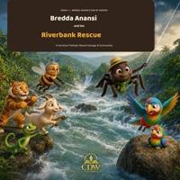 Bredda Anansi and the Riverbank Rescue: A Jamaican Folktale About Courage & Community B0HBG1PLYQ Book Cover