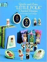 Quick-and-Easy "Little Folk" Charted Designs (Dover Needlework) 0486253422 Book Cover