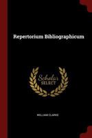 Repertorium Bibliographicum 1021767905 Book Cover