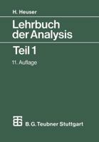 Lehrbuch der Analysis. Teil 1 351942231X Book Cover