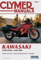 Clymer Manuals Kawasaki Concours 1986-2006 1599696517 Book Cover