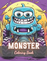 Monster Coloring Book for Adults: 100+ Unique and Beautiful Designs for All Fans B0CPBWJ5GH Book Cover