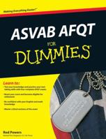 ASVAB Afqt for Dummies 1118775171 Book Cover