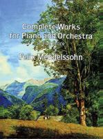 Complete Works for Piano and Orchestra in Full Score 0486290328 Book Cover