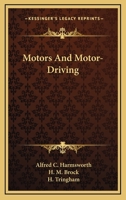 Motors and Motor-Driving 1142165906 Book Cover