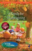 A Family for Thanksgiving 0373814380 Book Cover