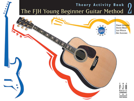 FJH Young Beginner Guitar Method, Theory Activity Book 2 1569392161 Book Cover
