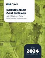 Construction Cost Indexes - July 2024 (Means Construction Cost Indexes) 1961006235 Book Cover